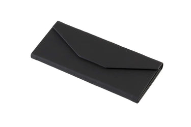 Hard foldable glasses case in black